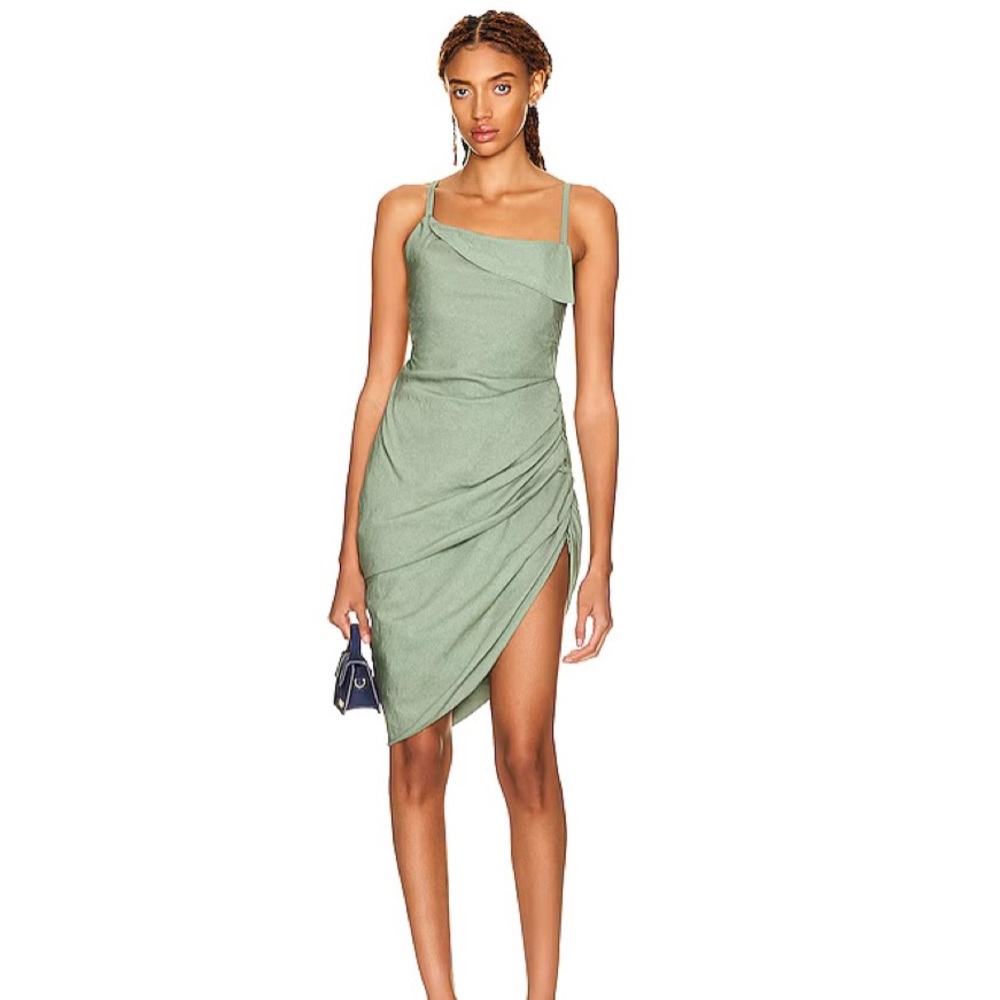Jacquemus Green Mini Dress